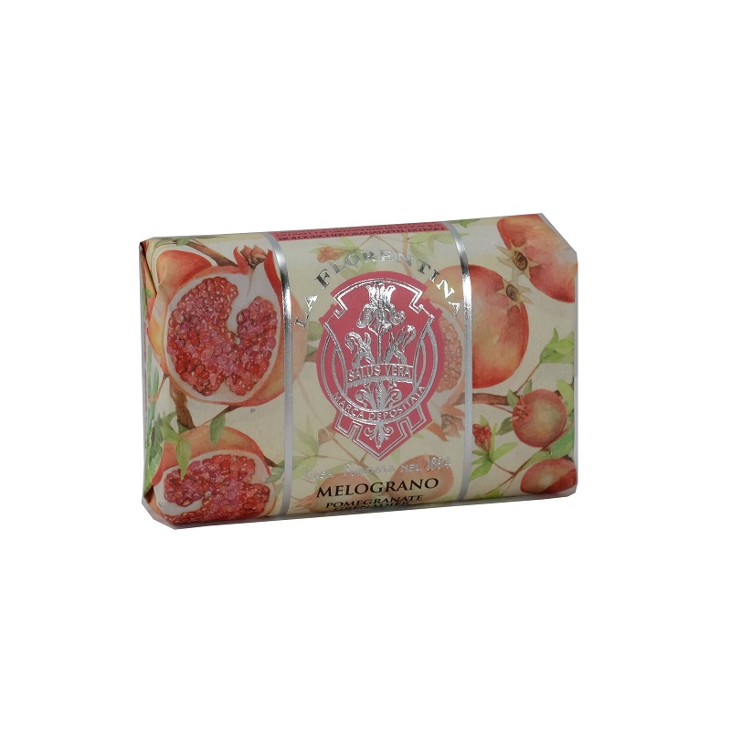 Изображение товара La Florentina Твердое мыло с экстрактом граната 200 г натуральное