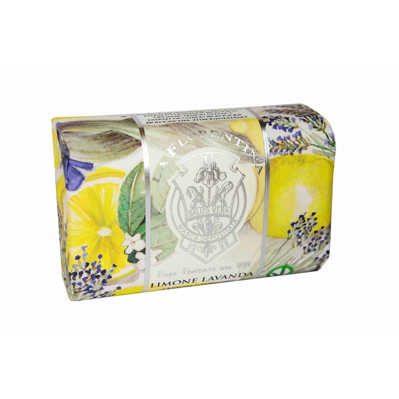 Изображение товара Мыло La Florentina твердое 200 г с лимоном и лавандой