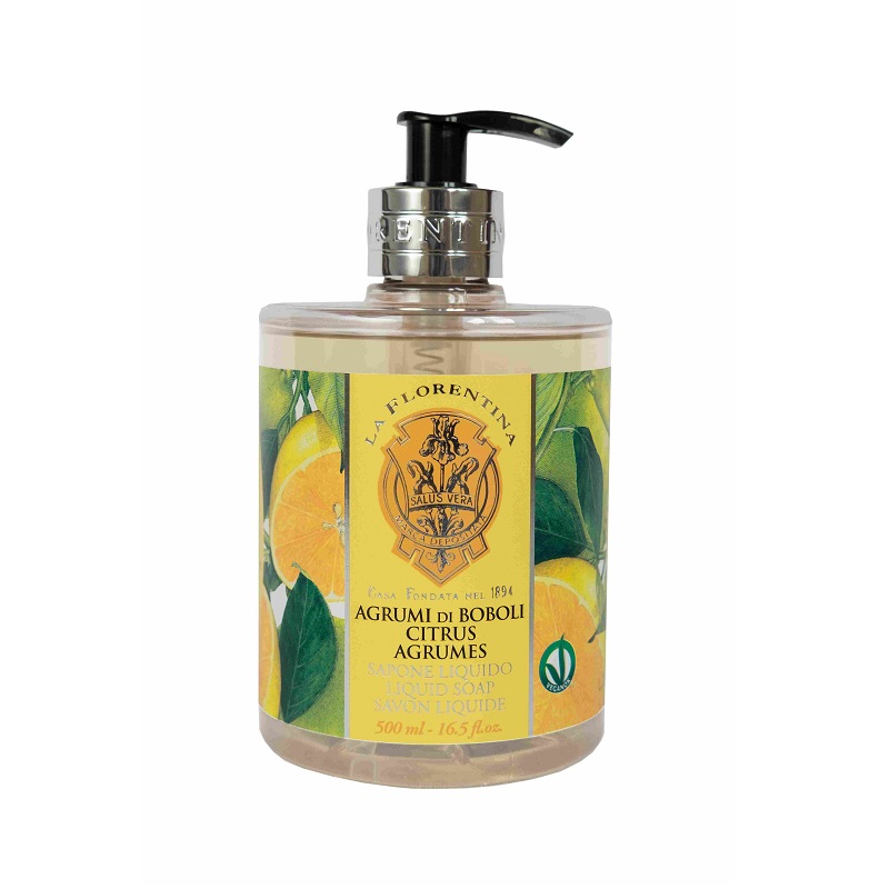Изображение товара Жидкое мыло La Florentina Цитрус 500 мл натуральное с оливковым маслом