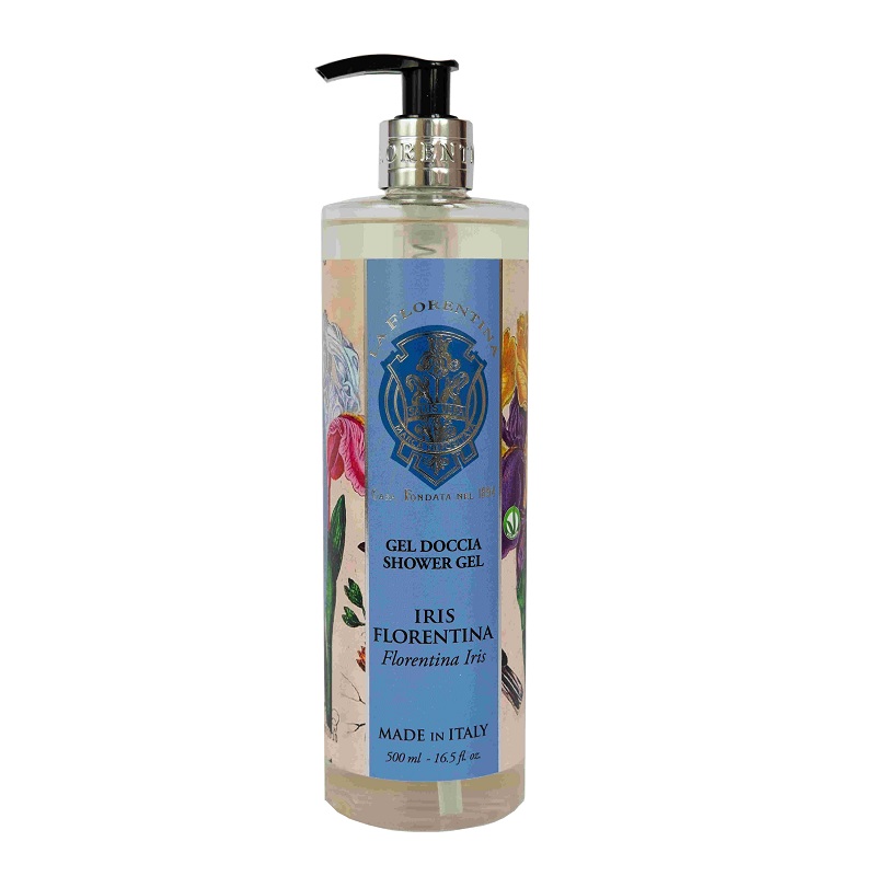 Изображение товара La Florentina гель для душа 500 мл флорентийский ирис мягкий уход