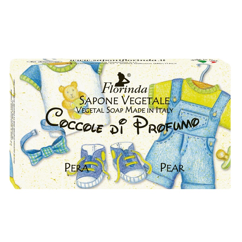Изображение товара Твердое мыло Florinda Груша 100 г натуральное итальянское