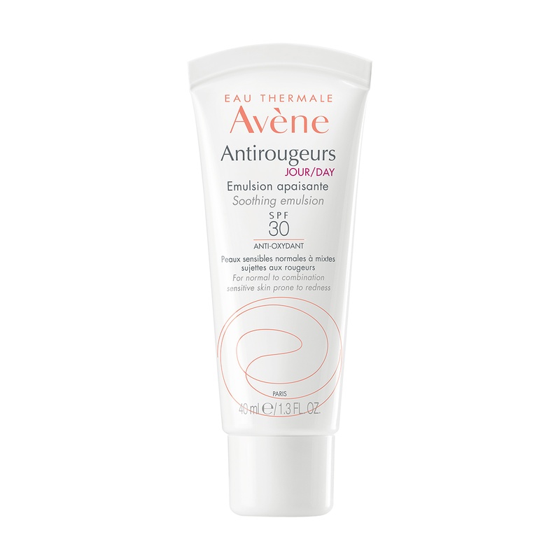 Изображение товара Avene Antirougeurs Увлажняющая эмульсия SPF 30 для лица и шеи 40 мл