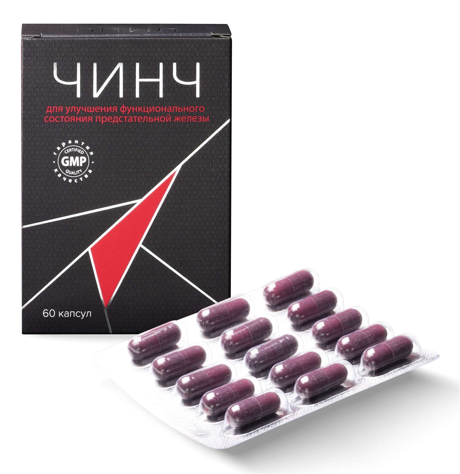 Изображение товара Чинч капсулы 60 шт фитосредство для терапии простатита натуральный комплекс