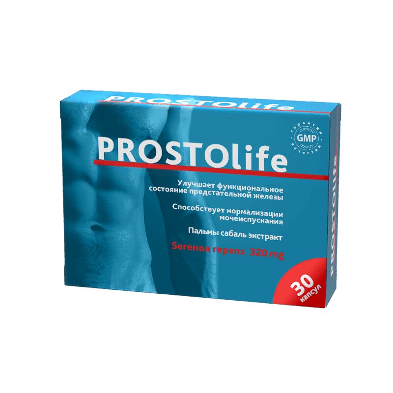 Изображение товара Простолайф Пальмы Сабаль экстракт капсулы 30 шт для здоровья простаты