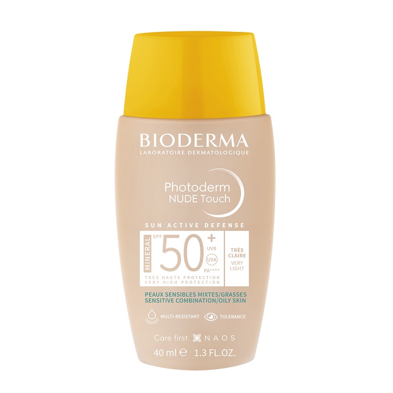 Изображение товара Биодерма Photoderm SPF 50+ солнцезащитный флюид для жирной кожи 40 мл