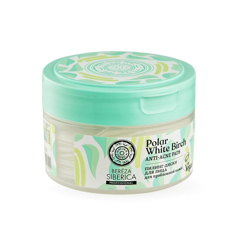 Изображение товара Пилинг-диски для лица Natura Siberika Береза для проблемной кожи 20 шт