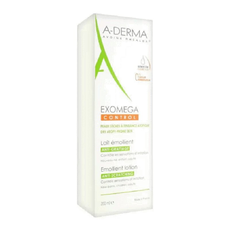 Изображение товара A-Derma Exomega Control Лосьон смягчающий для лица и тела 200 мл