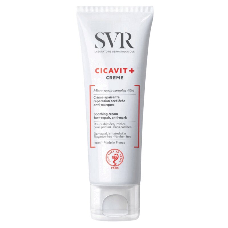 Изображение товара Успокаивающий крем для поврежденной кожи SVR Цикавит+ 40 мл