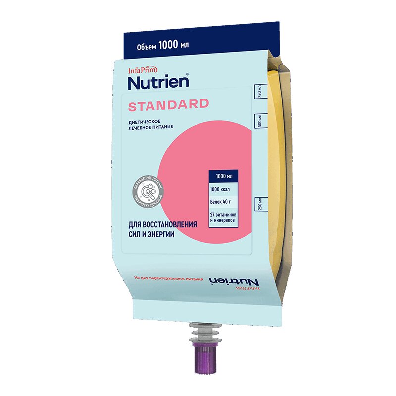 Изображение товара Нутриэн Стандарт диетическое лечебное питание Нейтральный вкус 1000 мл