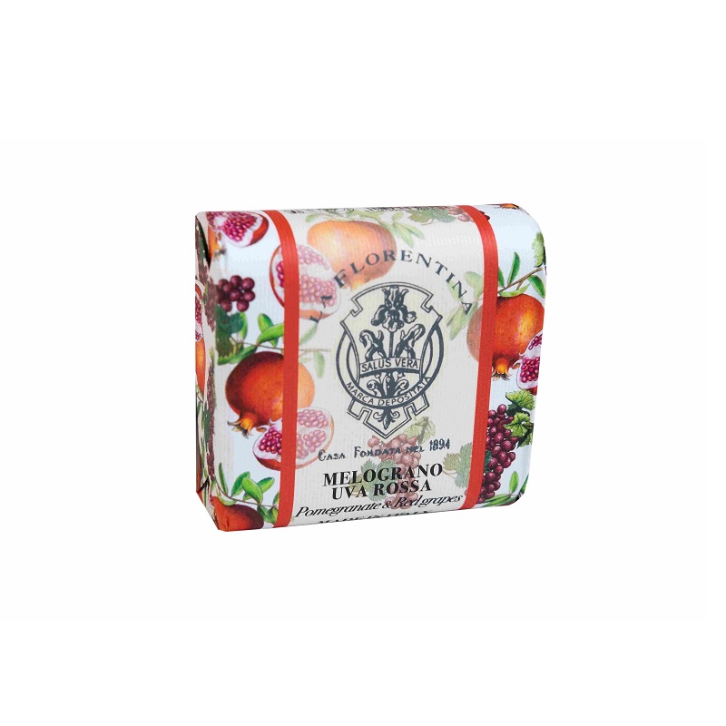 Изображение товара Твердое туалетное мыло La Florentina с ароматом гранат и винограда 106 г