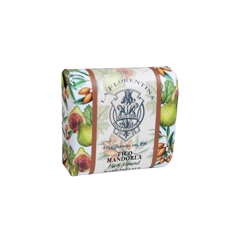 Изображение товара La Florentina Твердое мыло Инжир-Миндаль 106 г для ухода за кожей