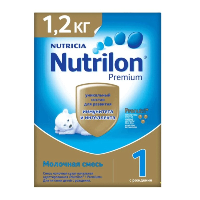 Изображение товара Nutrilon 1 Premium смесь сухая молочная 0-6 месяцев 1200 г