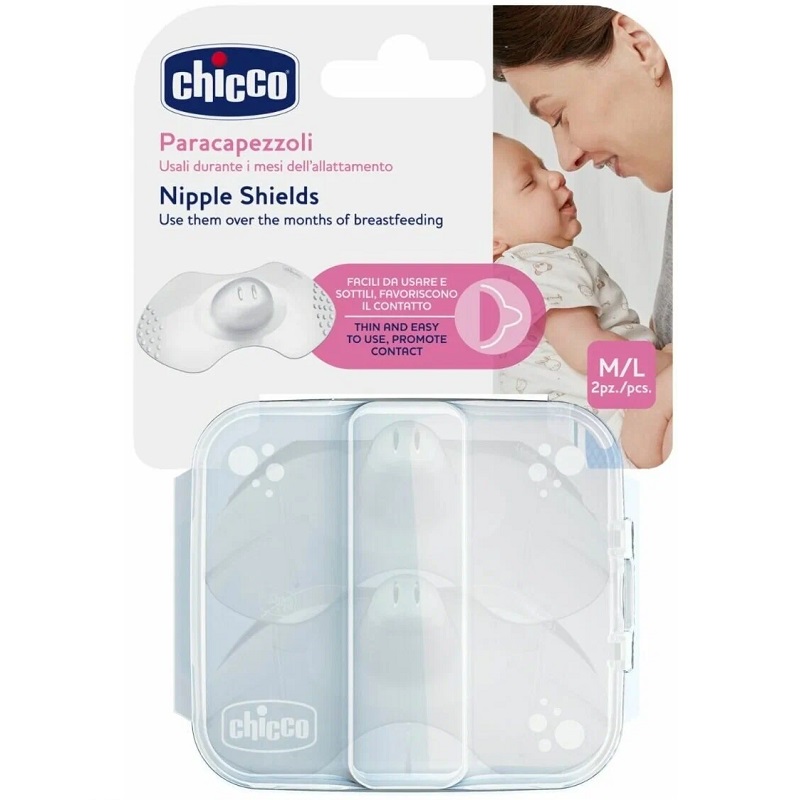 Изображение товара Chicco Накладка для соска силиконовая размер M/L 2 шт