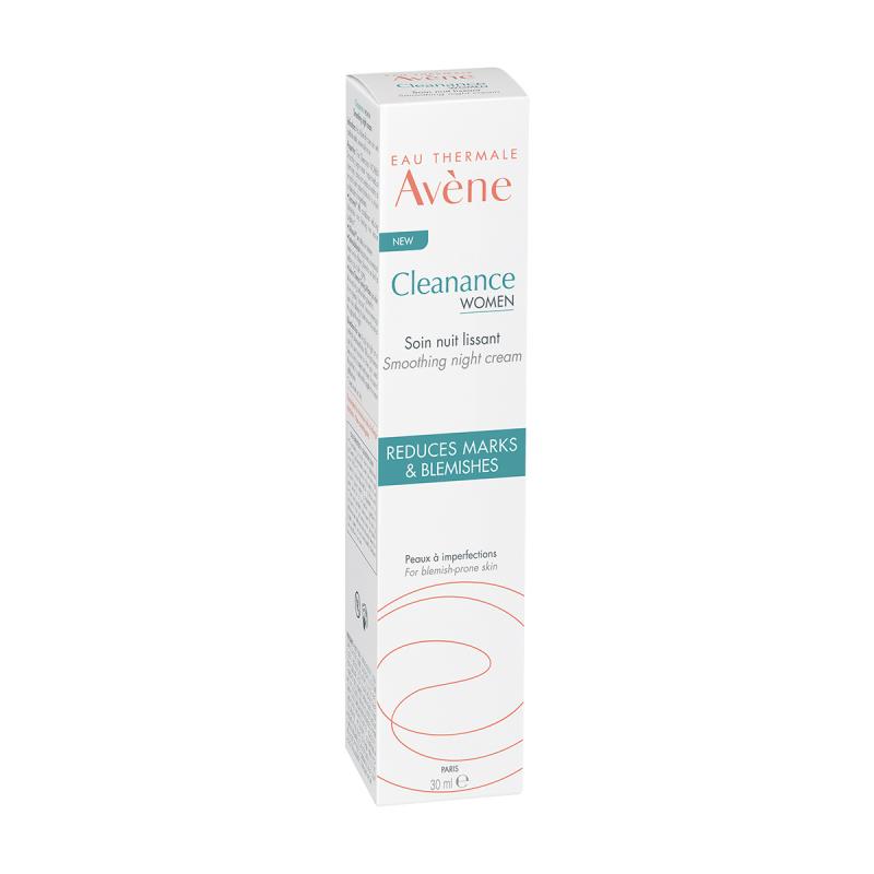 Изображение товара Avene Cleanance Women Ночной крем для проблемной кожи 30 мл разглаживание и устранение несовершенст