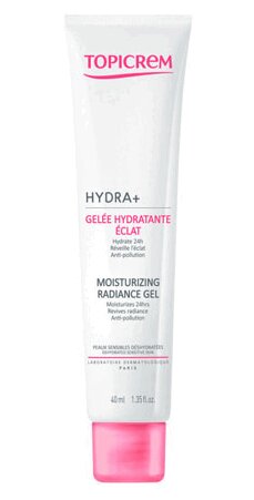 Изображение товара Topicrem Hydra+ Гель сияние для лица увлажняющий 40 мл