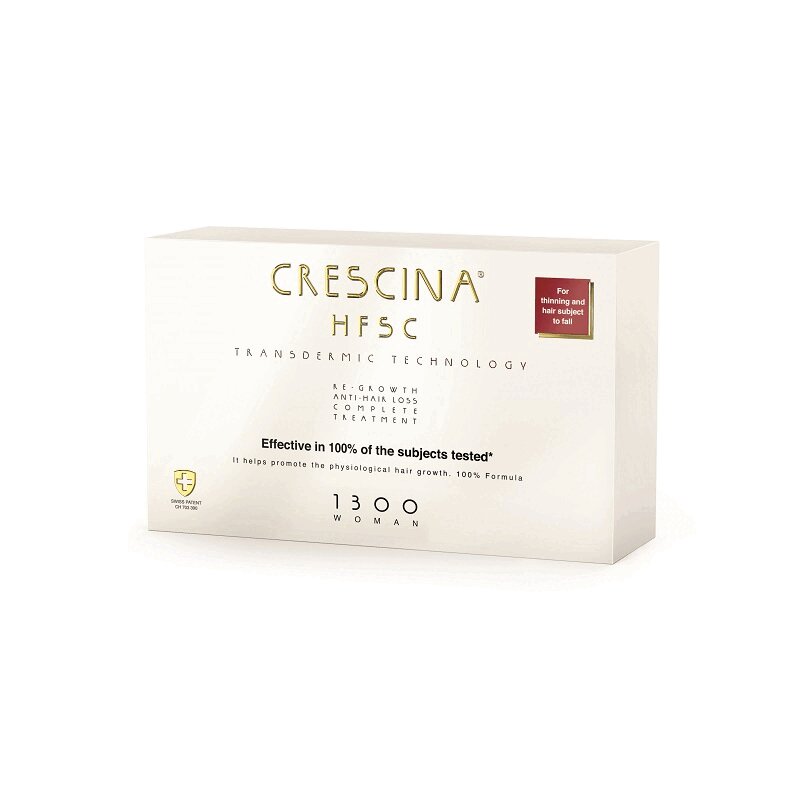 Изображение товара Crescina Transdermic HFSC 1300 Комплекс для женщин 20 шт для укрепления и роста волос