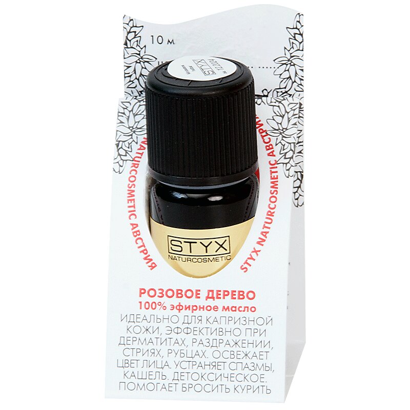 Изображение товара Эфирное масло Розовое Дерево 10 мл Стикс натуральный ароматерапевтический продукт