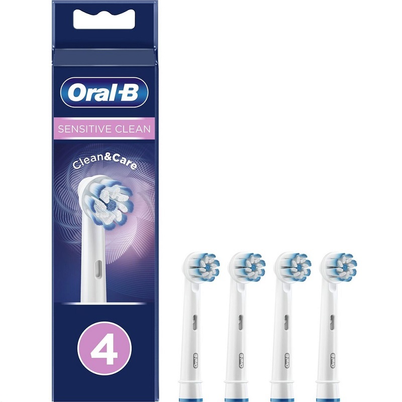 Изображение товара Насадка Oral-B Sensitive Clean 4 шт для деликатного ухода за зубами