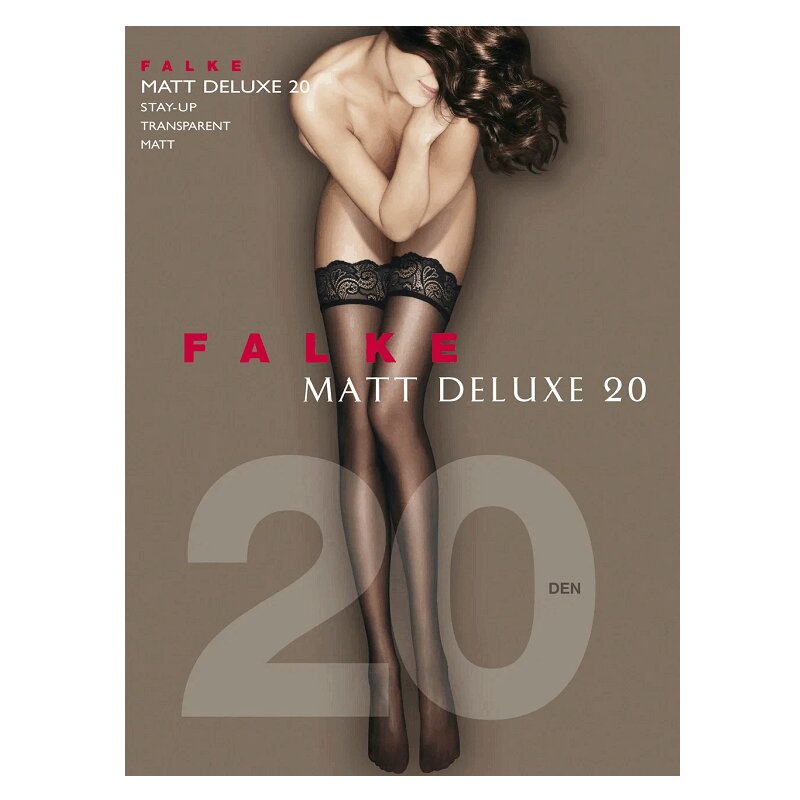 Изображение товара Фальке Мэт Делюкс Чулки 20den бежевые р-р 1 высокое качество Германия