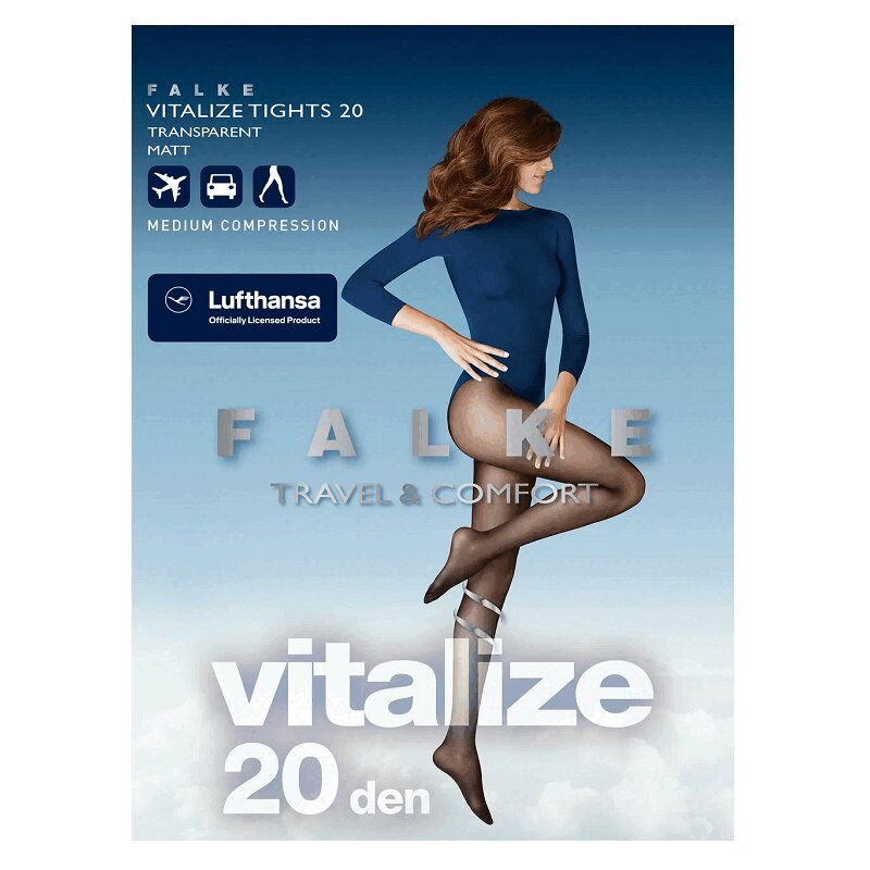 Изображение товара Фальке Витализ Колготки 20den р-р 3 бежевый высокого качества и комфорта