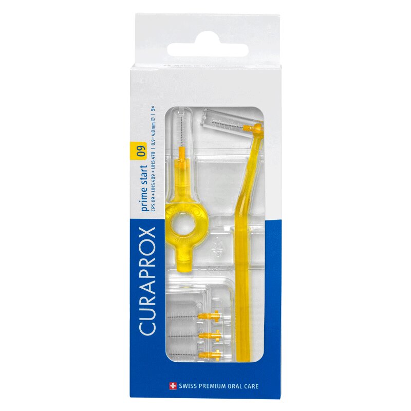 Изображение товара Набор межзубных ершиков Curaprox CPS 09+UHS 409+UHS 470 5 шт для гигиены полости рта