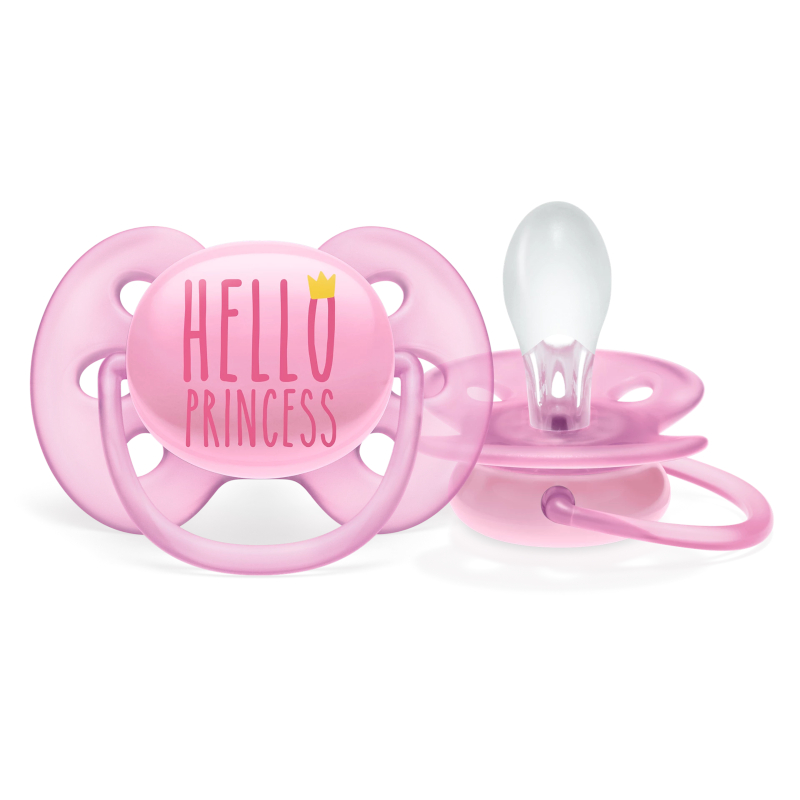 Изображение товара Пустышка Philips Avent ultra soft SCF092/05 для детей 6-18 месяцев