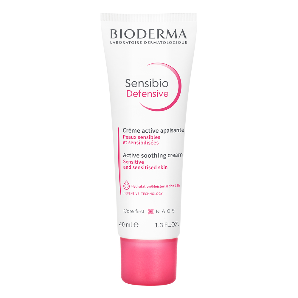 Bioderma Сенсибио Дефенсив Крем легкий для чувствительной кожи 40 мл цена в  аптеке, купить в Санкт-Петербургe с доставкой, отзывы | Аптека Озерки