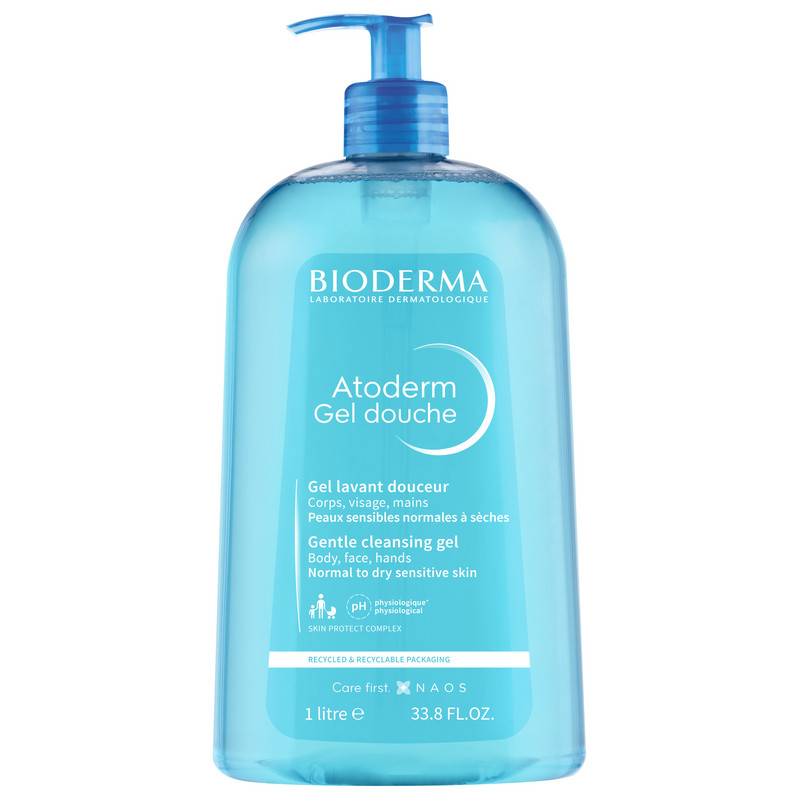 Изображение товара Bioderma Atoderm Гель для душа мягкое очищение и уход для сухой и нормальной кожи 1000 мл