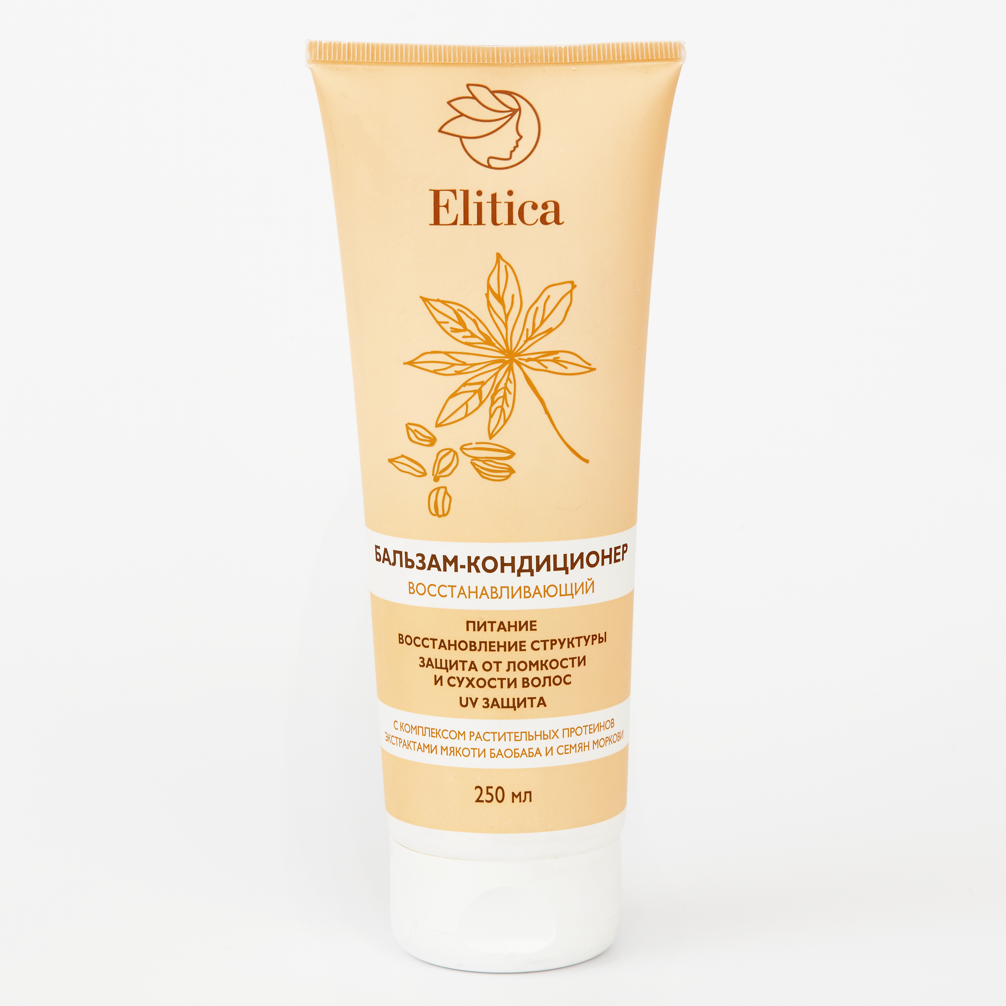Изображение товара Элитика Восстанавливающий бальзам-кондиционер для волос 250 мл для поврежденных сухих волос