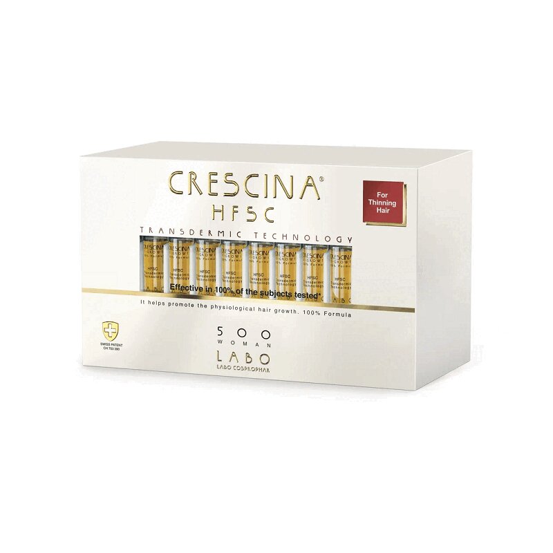 Изображение товара Crescina Transdermic HFSC 500 Лосьон для роста волос женщин 40 шт