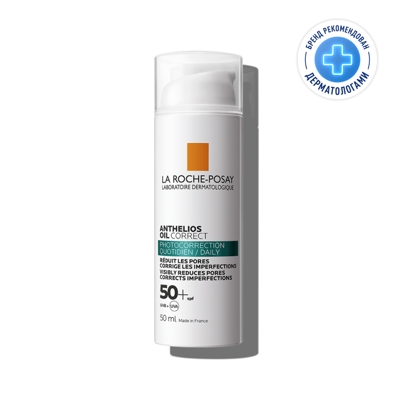 Изображение товара Антивозрастной солнцезащитный крем La Roche-Posay Anthelios SPF 50+ для жирной кожи 50 мл
