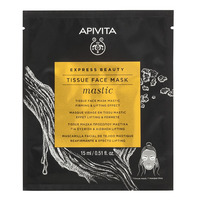 Изображение товара Apivita Express Beauty Маска для лица тканевая Мастика 15 мл