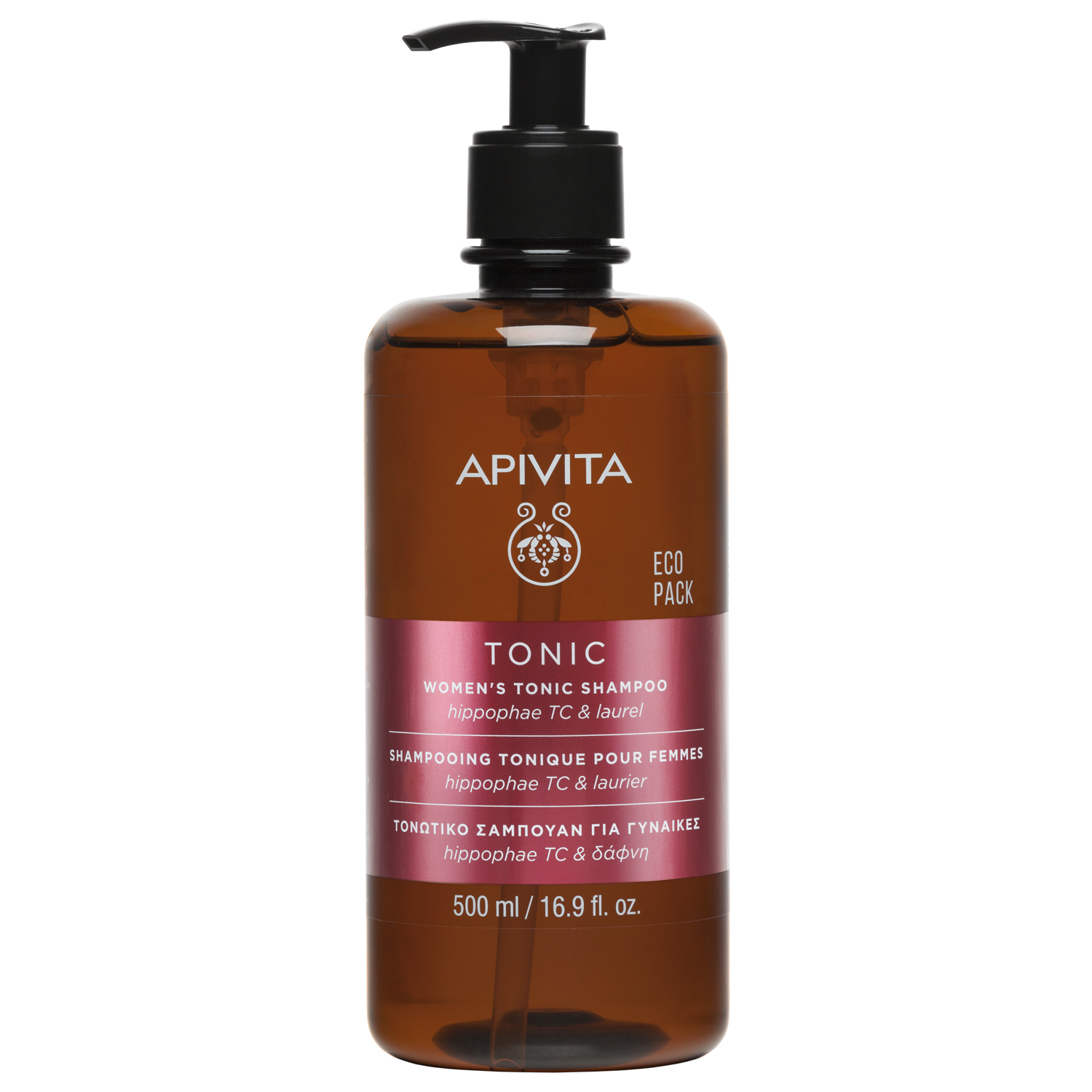 Изображение товара Apivita Tonic Шампунь тонизирующий от выпадения волос для женщин 500 мл
