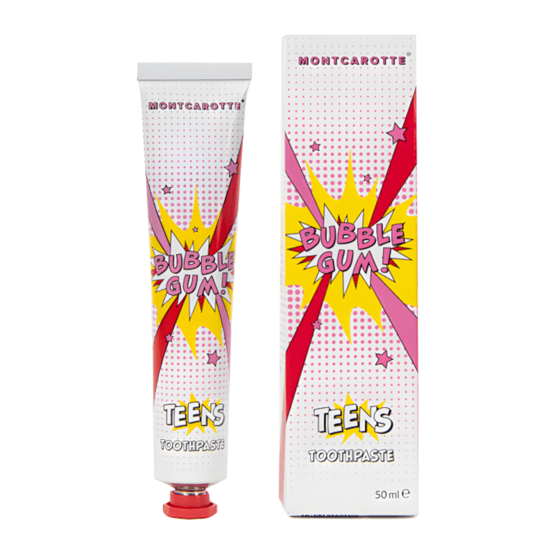 Изображение товара Зубная паста Montcarotte Teens Бабл Гам 50 мл для детей от 7 лет