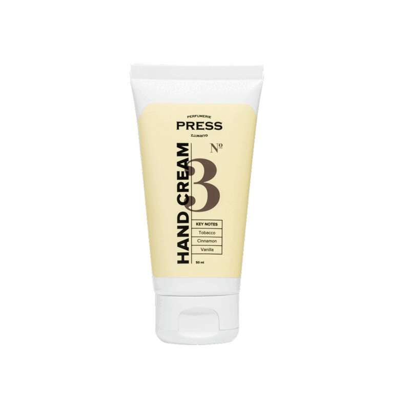 Изображение товара Парфюмерный крем для рук Press Gurwitz №3 Табак-ваниль-корица 50 мл
