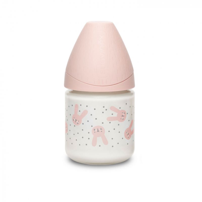 Изображение товара Бутылочка Suavinex Hygge Baby 120 мл с регулируемой соской и антиколиковым клапаном