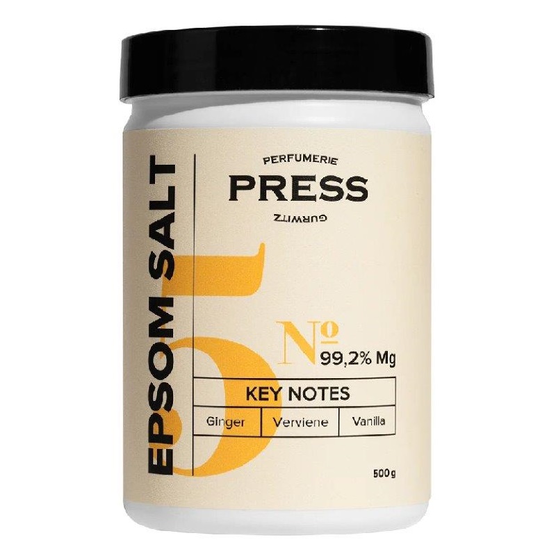 Изображение товара Парфюмерная соль Press Gurwitz с магнием английская 500 г для ванн и релаксации