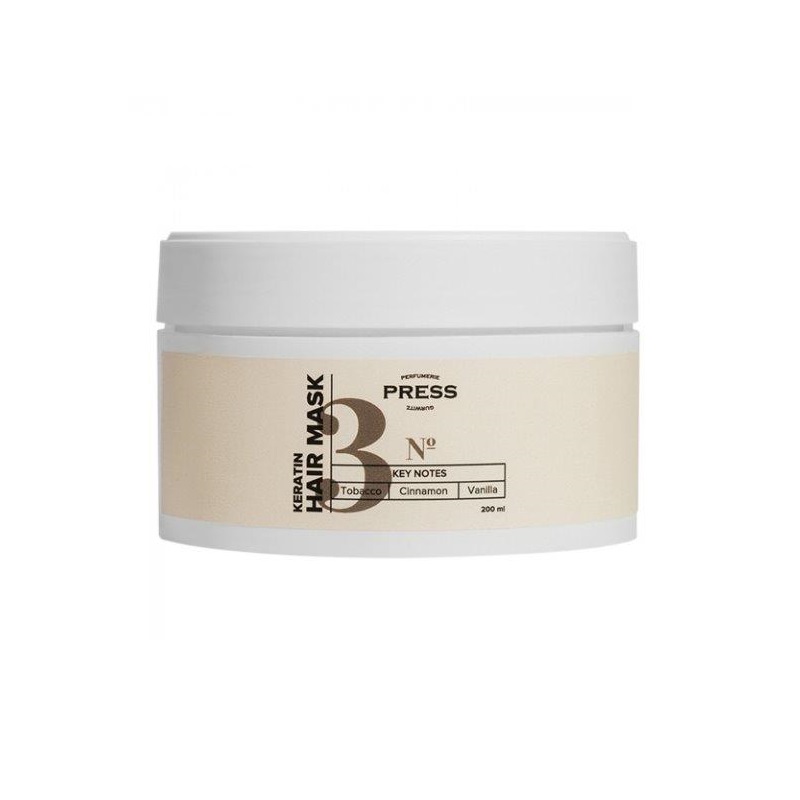 Изображение товара Маска для волос Press Gurwitz №3 Табак-Корица-Ваниль 200 мл профессиональный уход