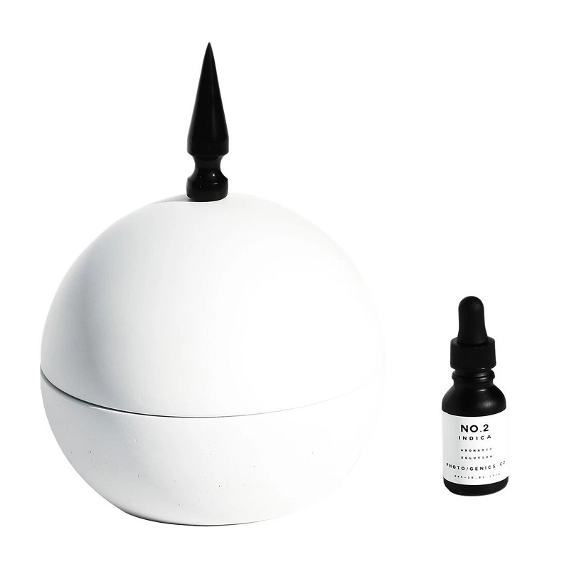 Изображение товара Аромадиффузор Photo/Genics+Co No.2 Indica в керамической вазе 23 см