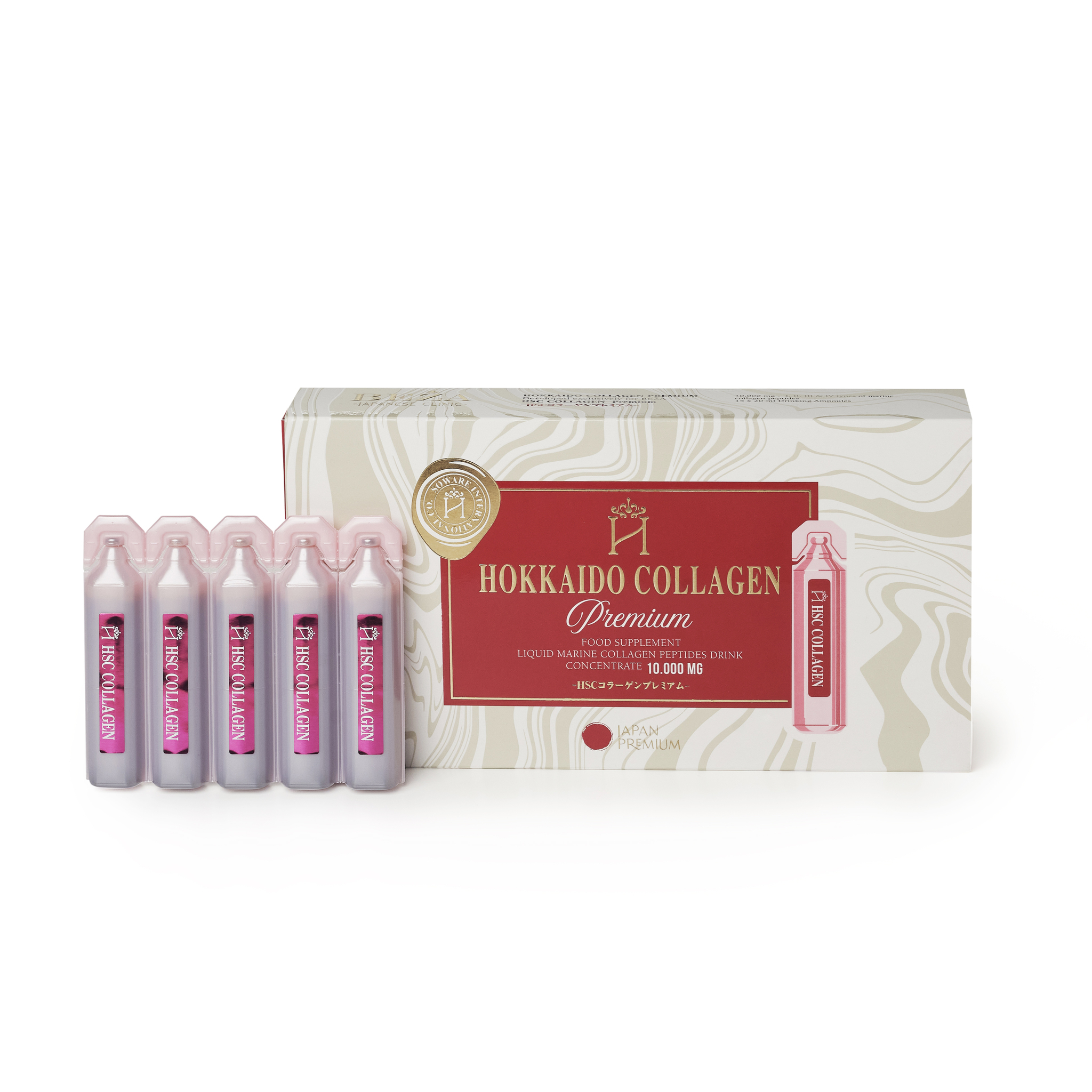 Изображение товара HSC Collagen Premium Морской жидкий коллаген 20 мл 15 шт для кожи и суставов