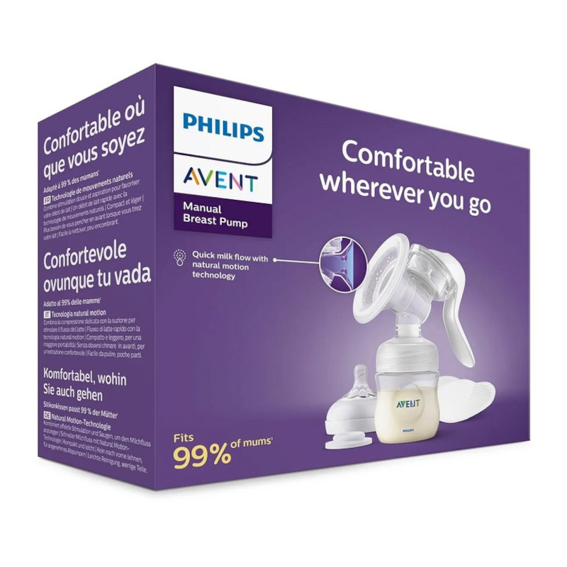 Изображение товара Philips Avent Comfort Молокоотсос ручной SCF430/10 компактный удобный и эффективный