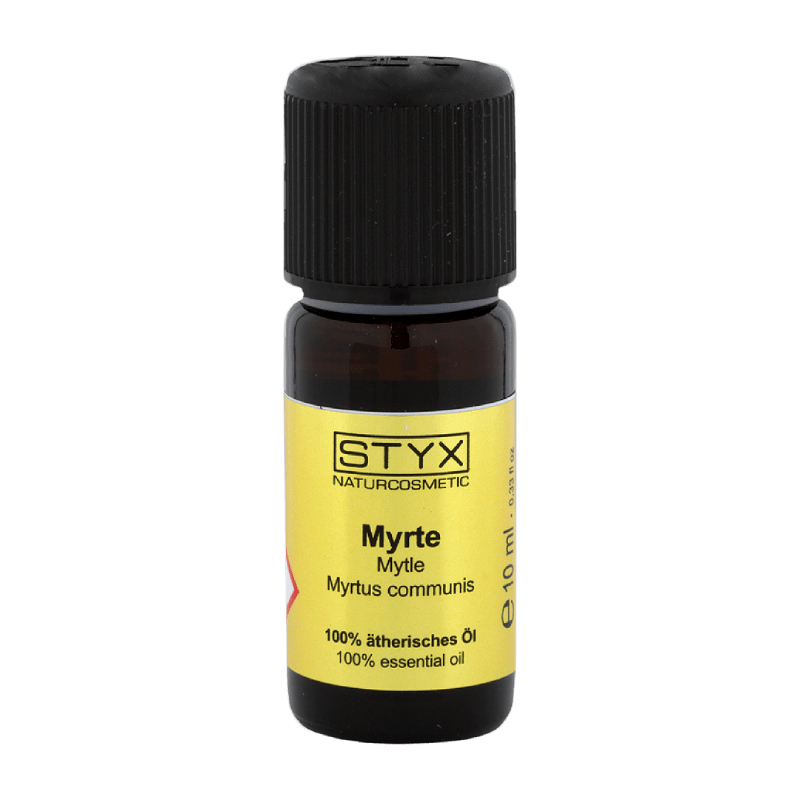 Изображение товара Эфирное масло Мирт 10 мл от бренда Стикс для ароматерапии и ухода за кожей