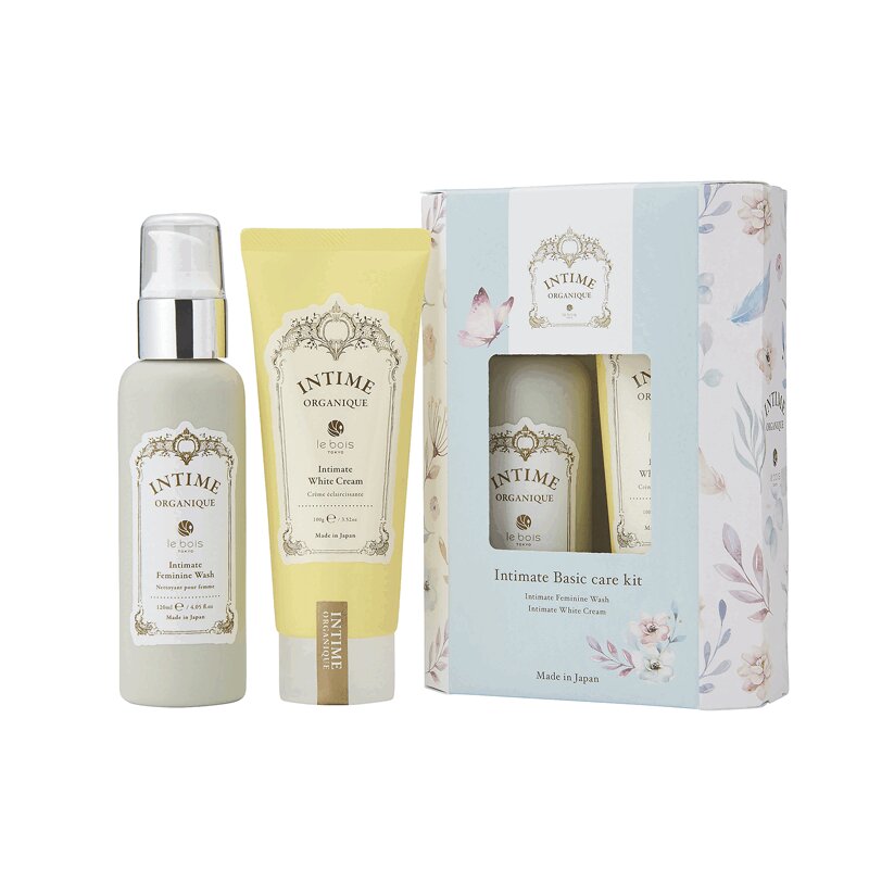 Изображение товара Набор для интимной гигиены Intime Organique Гель 120 мл и Крем 100 г Япония