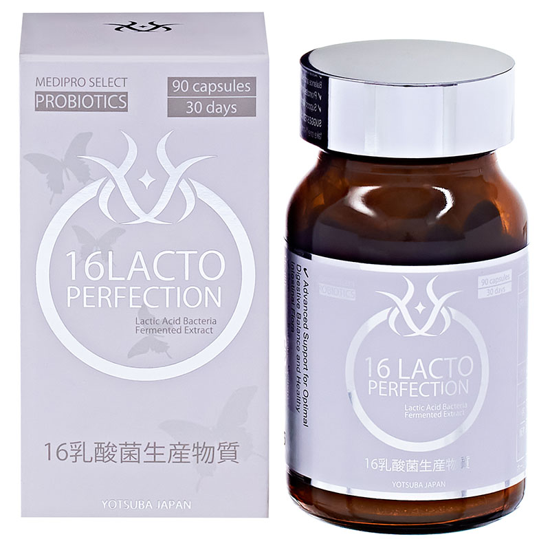 Изображение товара Yotsuba Japan 16 видов лактобактерий капсулы 90 шт — пробиотический комплекс для здоровья