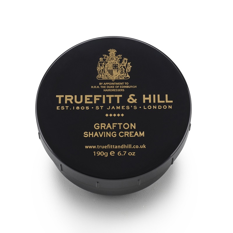 Изображение товара Крем для бритья Truefitt&Hill Grafton 190 г английский бренд для гладкого бритья