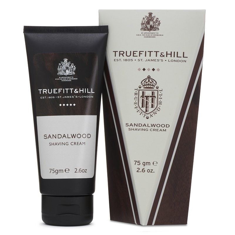 Изображение товара Truefitt&Hill Sandalwood Крем для бритья 75 г - мягкое и комфортное бритье с ароматом сандалового д