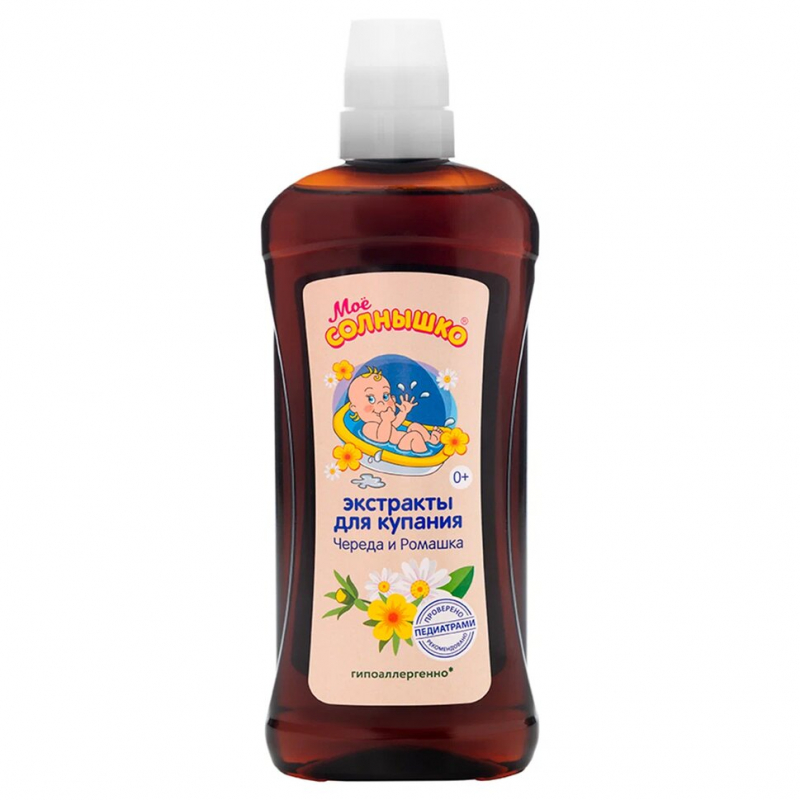 Изображение товара Мое Солнышко Экстракты для купания Череда-Ромашка 475 мл