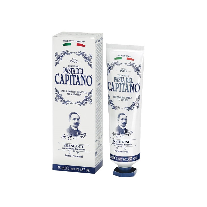 Изображение товара Отбеливающая зубная паста Pasta del Capitano 1905 с молекулой Eureco H.C.® 75 мл