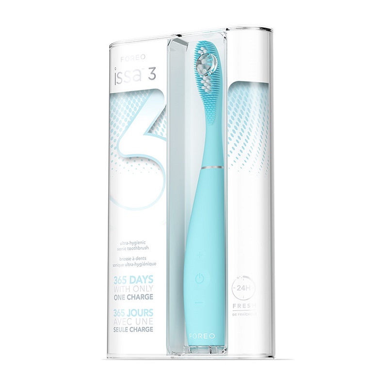 Изображение товара Звуковая зубная щетка Foreo ISSA 3 Мята 16 режимов ультрагигиеничная 4в1