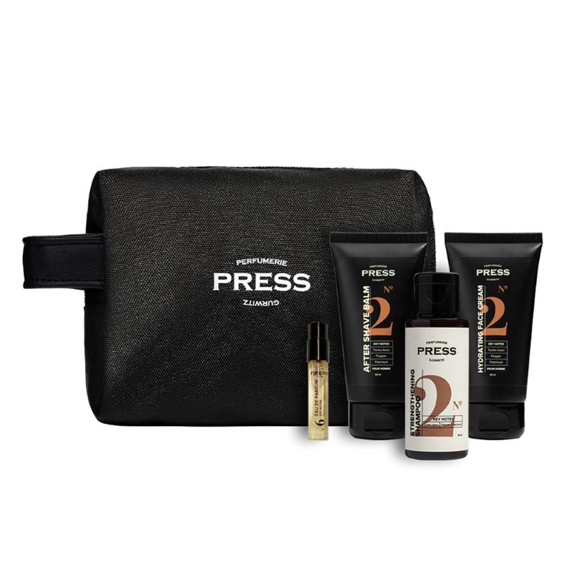 Изображение товара Подарочный набор парфюмерии и косметики Press Gurwitz с косметичкой